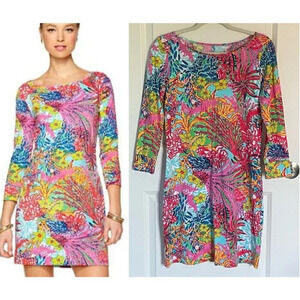 Lilly Pulitzer Fishing for Compliments Marlowe Mini T-Shirt Dress 29692